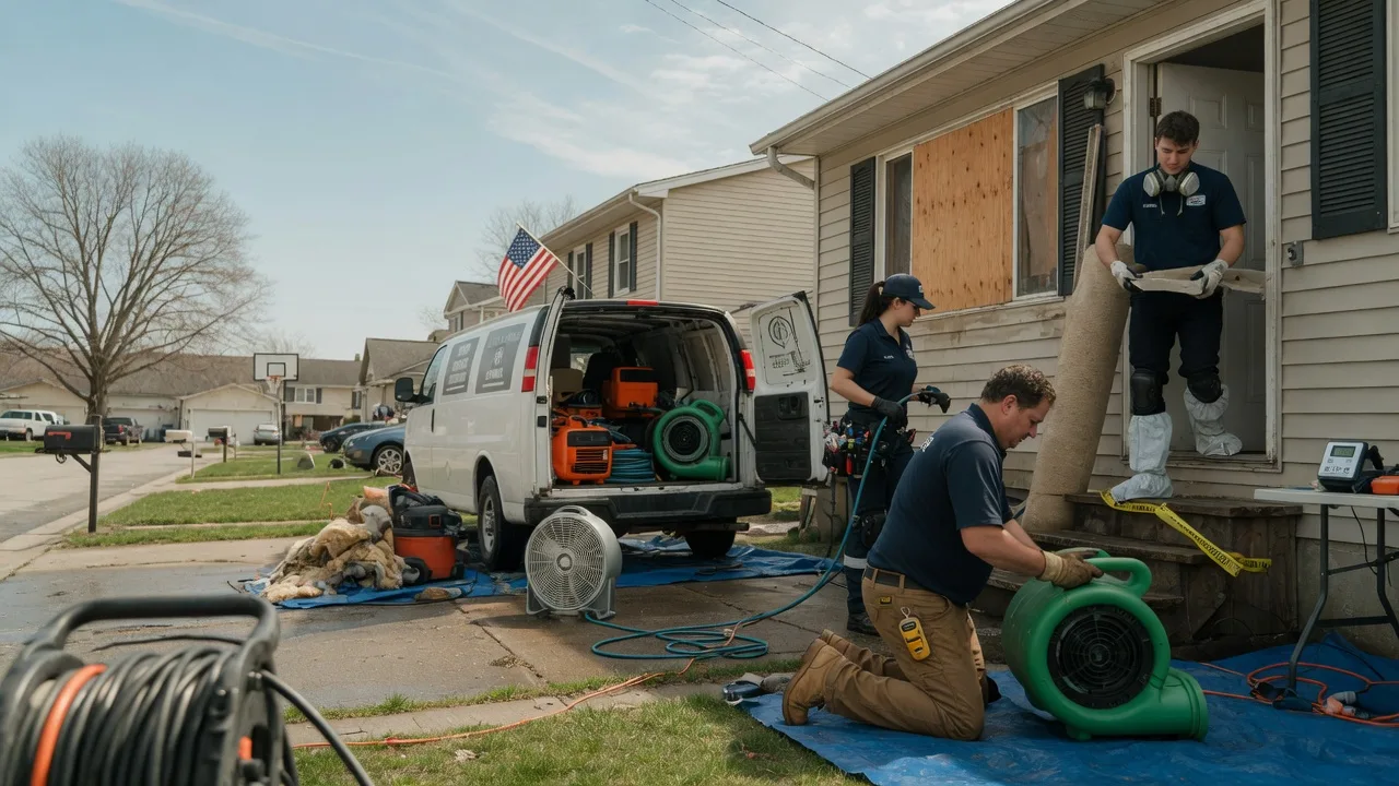 Water Damage Restoration in Baltic, OH near me